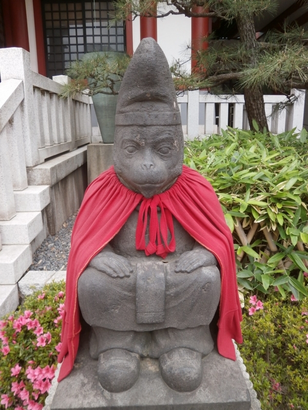 日枝神社　神猿像