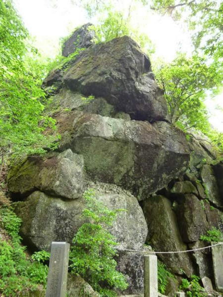 筑波山の立身石